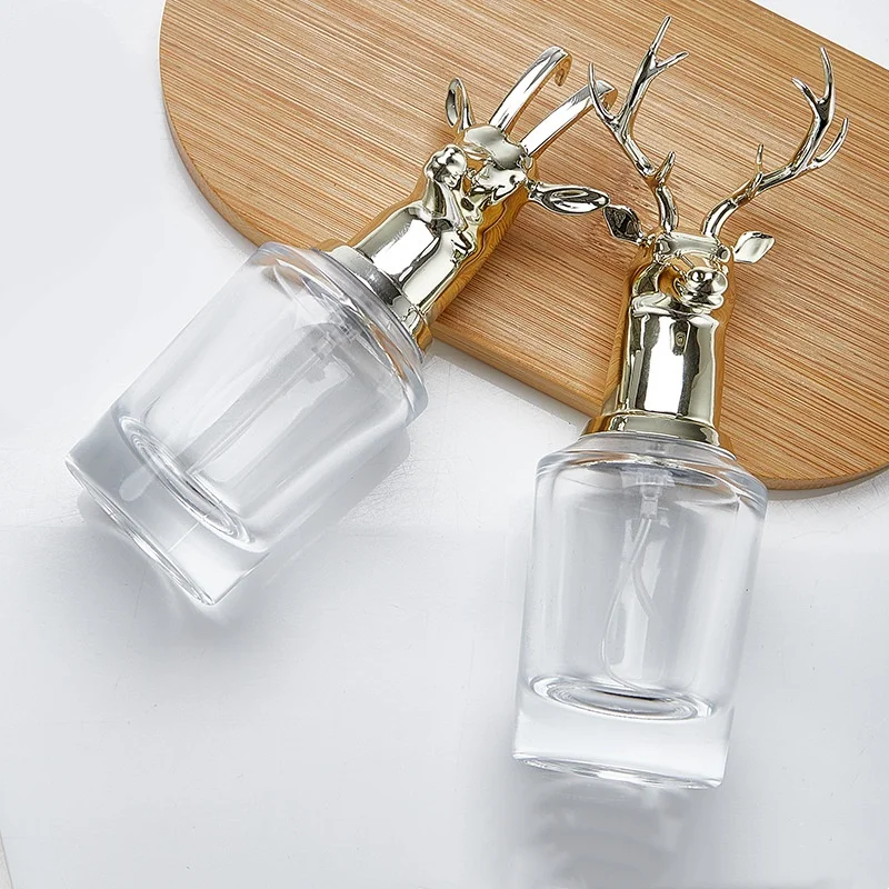 Manufacturers wholesale animal style bottle caps perfume glass bottle gold caps