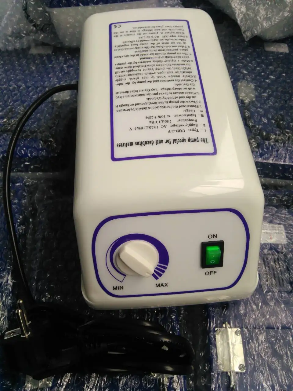 BT-AK006 Cheap Air bubble anti decubitus medical bed mattress cheap patient waterproof mattress and bed price