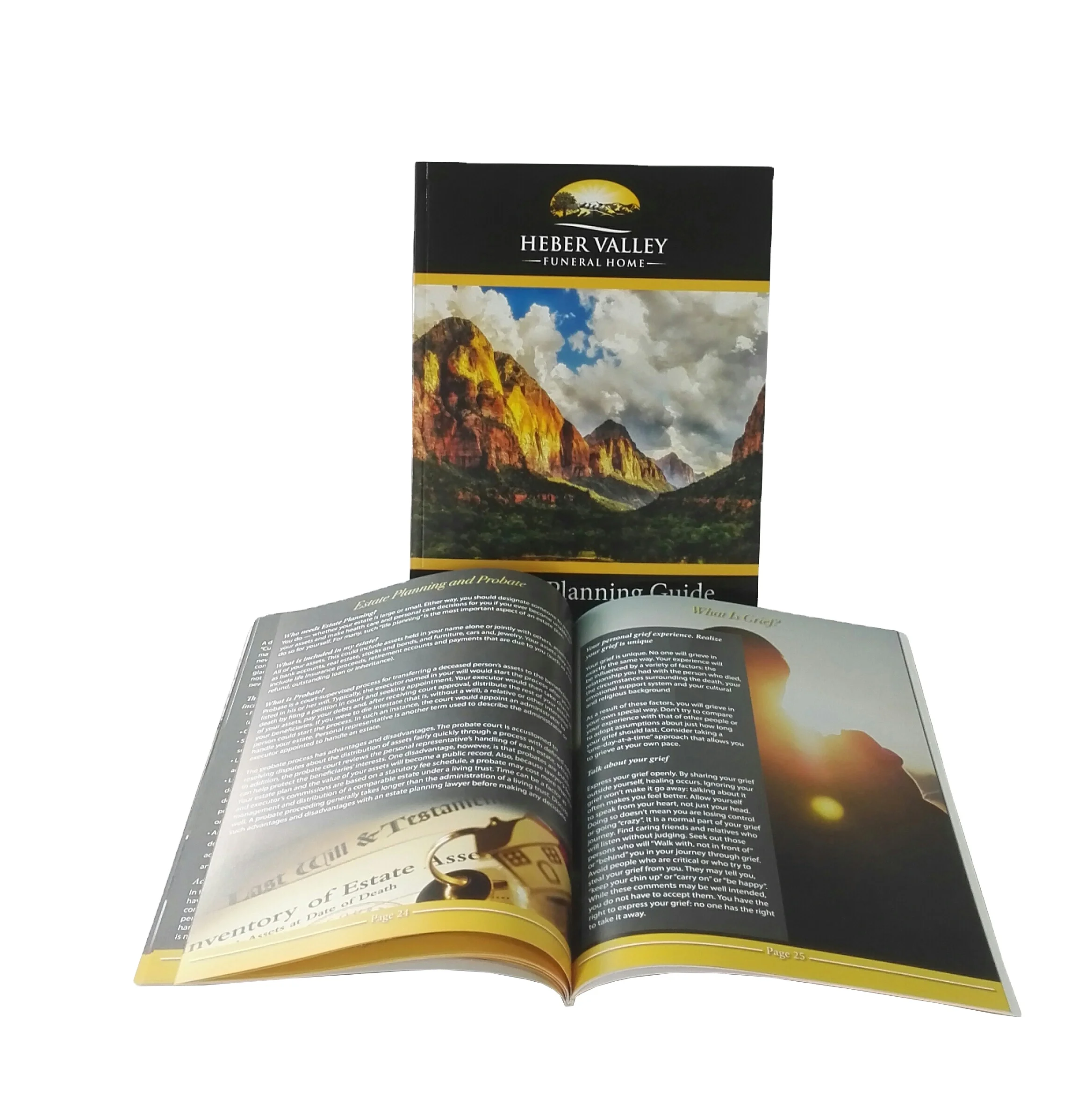 Factory hot sale Perfect Binding Employment Guidance Book Catalog Printing Cover Brochure Manual Book Printing Services