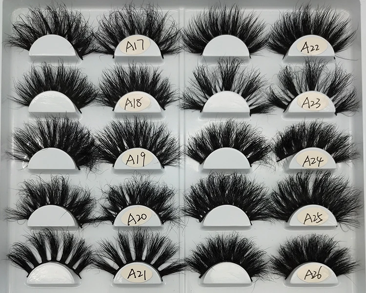 3D норковые полосы, ресницы, оптовая продажа, акриловая упаковка в виде бабочки, Индивидуальная коробка для ресниц, 25 мм, пакет для ресниц из норки Wispy