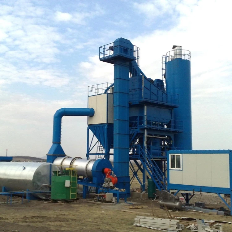 Stationary Batch Type Asphalt Mixing Plant With Capacity Of 160 Tons Per Hour And 200 Tons Per Hour