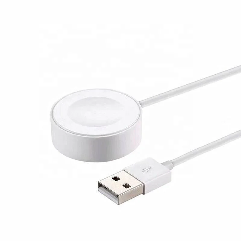 1 м магнитное зарядное устройство USB кабель портативный USB Смарт-часы зарядное устройство Беспроводная зарядка для Apple iWatch серии 6 5 4 3 2 1 SE