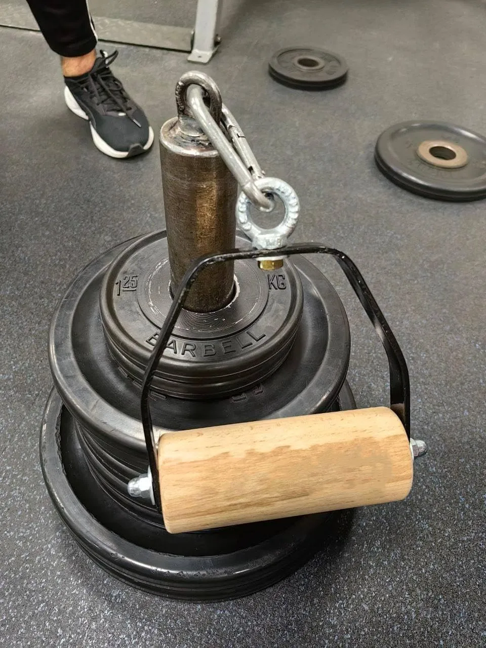 Wellshow Sport  Arm Wrestling Exercise Rotating Handle for Grip Finger Wrist and Forearm Strength Training