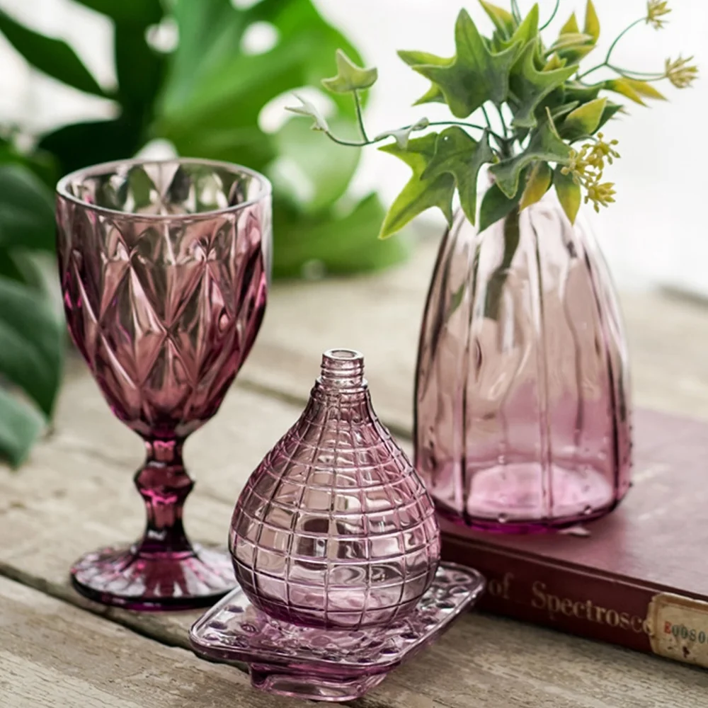 White colorful xl unique amber bordeaux shatterproof custom logo carved stemless goblet flute wine glasses sets of 6