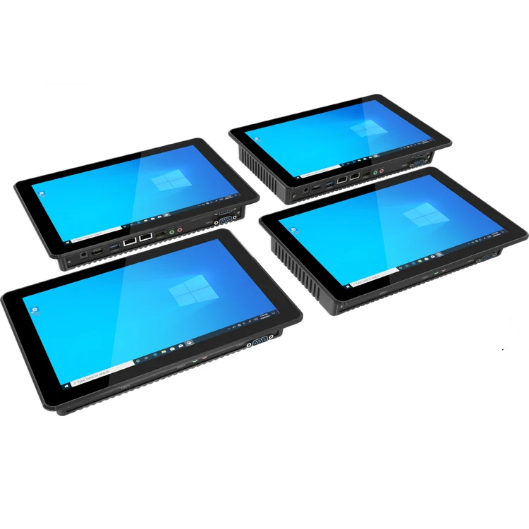 Промышленный планшет GENZO J1900 10 дюймов Прочный для Win7 с портом Ethernet RJ45 промышленный планшетный