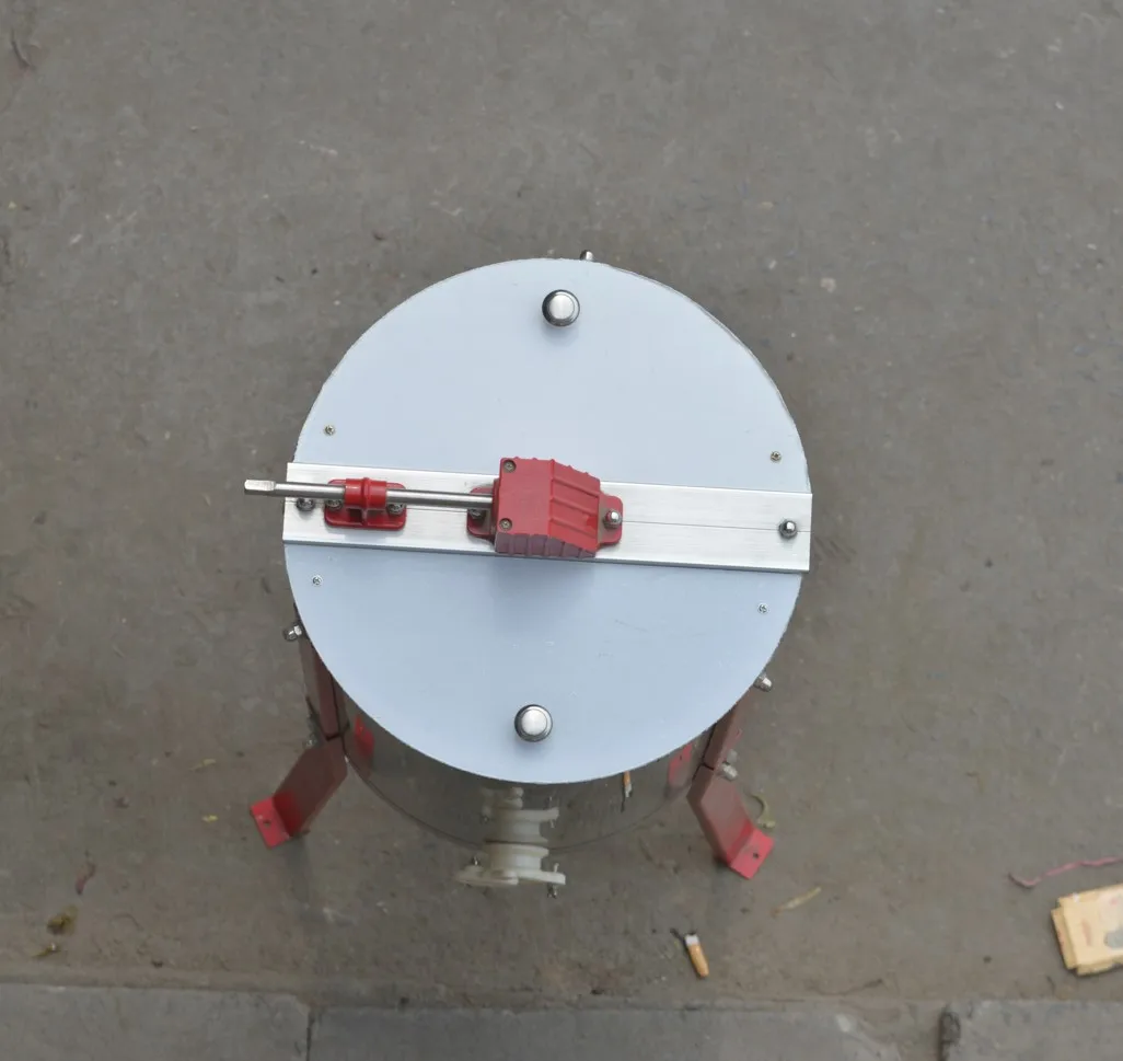 3 frames manual honey extractor machine with legs for beekeeping use