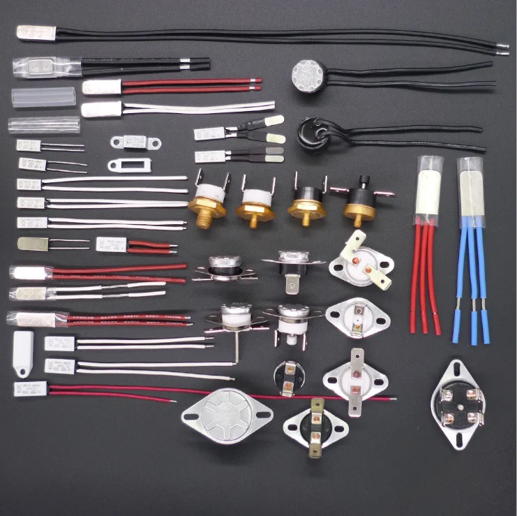 Ceramic manual reset thermostat KSD301 205c temperature overheat protector anti-dry burning temperature control switch