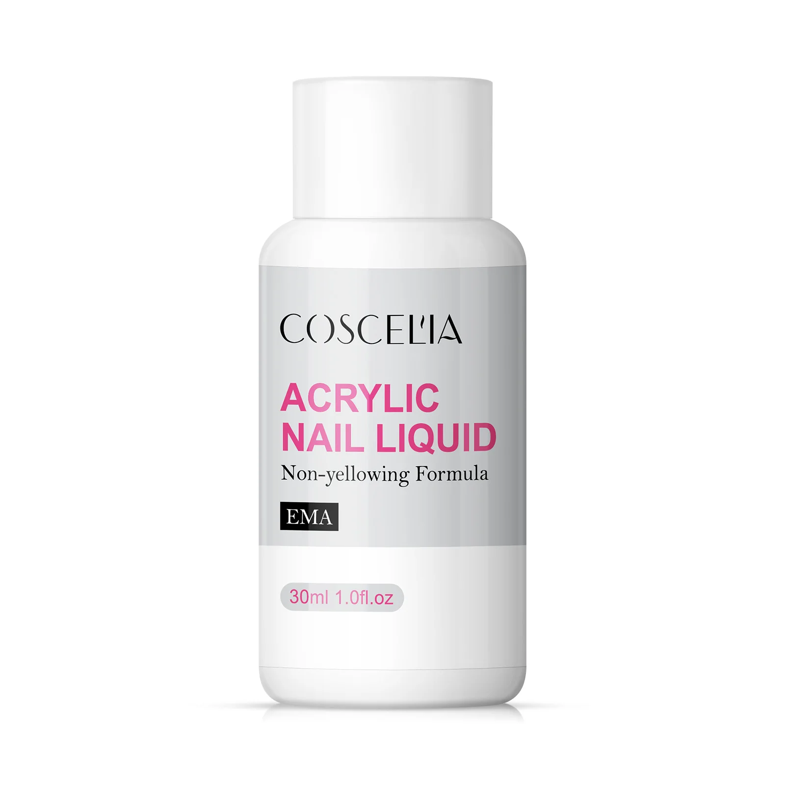 30ml Acrylic Liquid EMA Nail Monomer for Acrylic Powder Factory Wholesale Medium Drying Non-toxic Nail Art Painting Extension