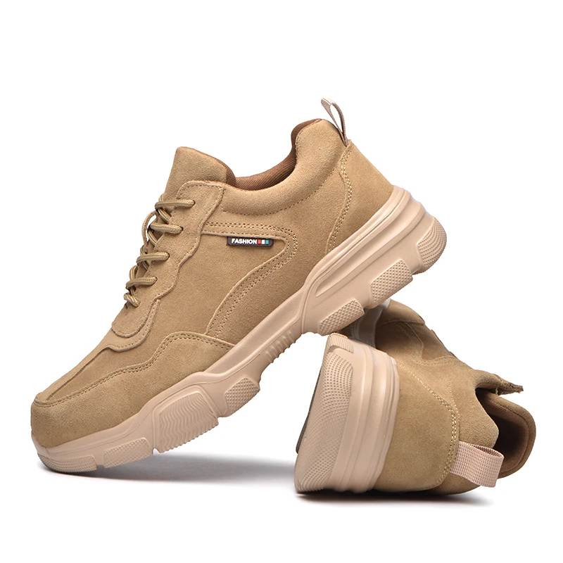 Hysure Indestructible Shoes Men Work Safety Safty Boots