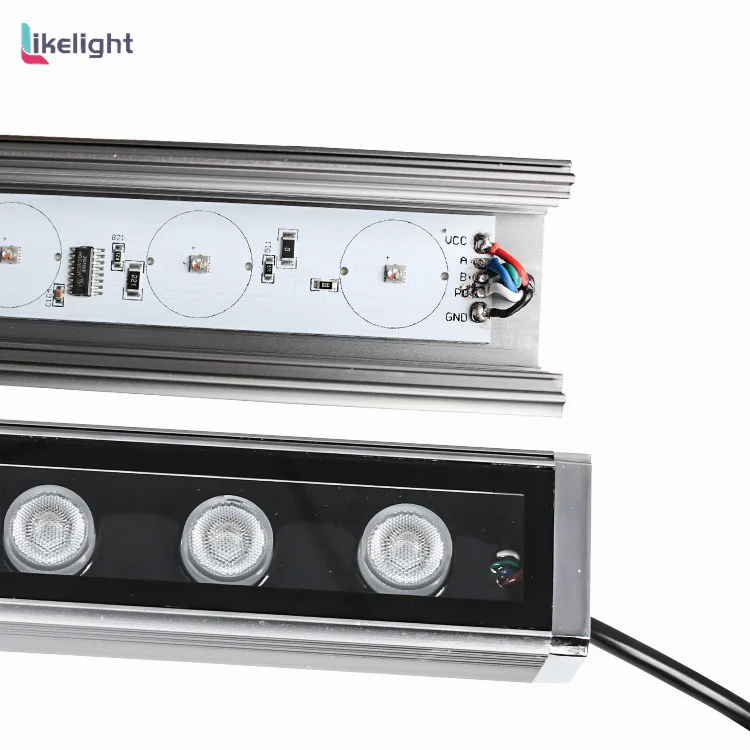 Высокая мощность DC24V RGB светодиодная настенная шайба IP65 Водонепроницаемый высококачественный алюминиевый корпус светодиодный стробоскоп настенный светильник