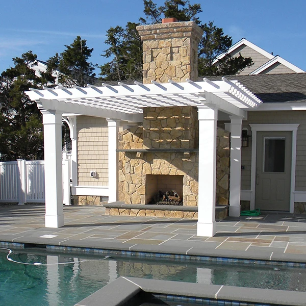 Houseoud restaurant pergolas and gazebos outdoor wood,pvc modern design swimming pergola