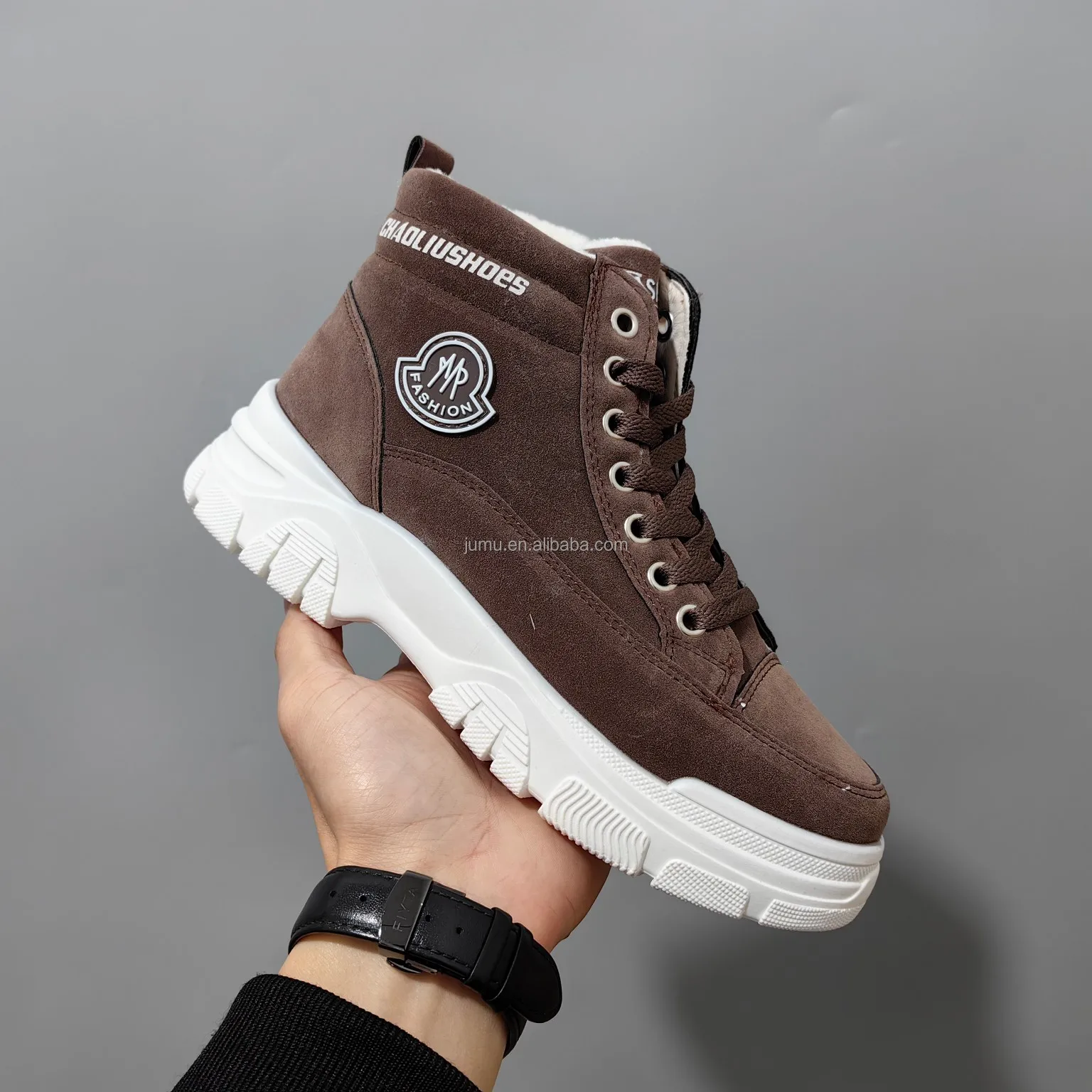 F8180 Women Boots New Winter Boots With Platform Shoes Snow Botas De Mujer Waterproof Low Heels Ankle Boots Female Women Shoes