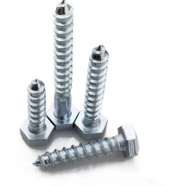 hex head self tapping head High performance for wood Galvanized Hex Head Lag Screws