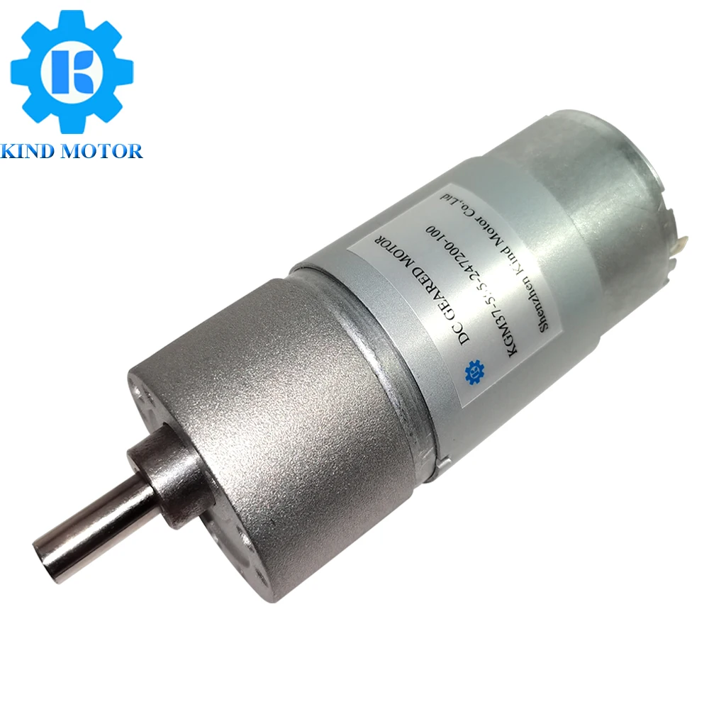 high torque 6mm shaft 37mm 20w dc 12v 24v 100rpm 170rpm 180rpm 200rpm 300rpm 27720 specifications gear reduction gearbox motor