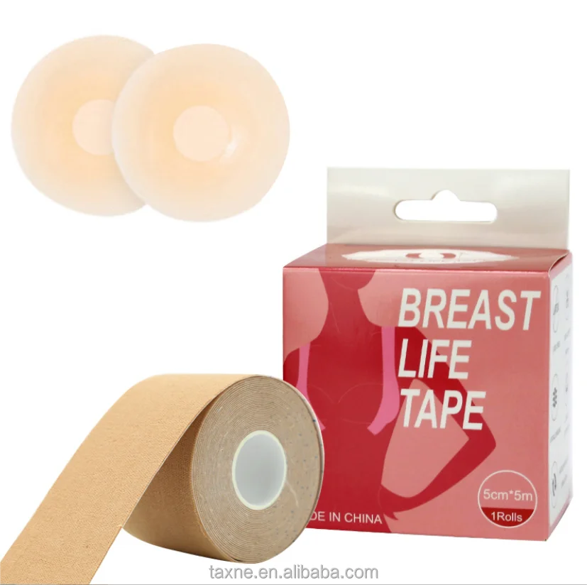 Medical grade Adhesive Boob Tape Breast Lift Tape bra boob tape and nipple cover