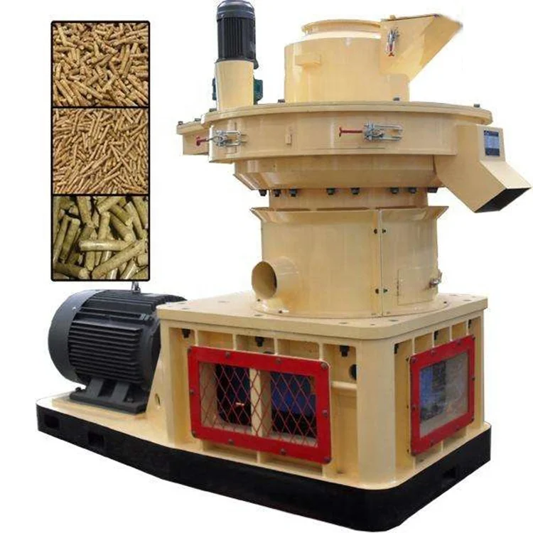 Agriculture waste pelletized machine  4-12mm wood pellet making machine