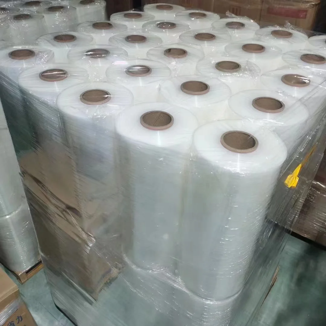 Factory Price Pallet Film Plastic Soft Packaging Film Lldpe Transparent Package Carton Stretch Film Moisture Proof machine wrap