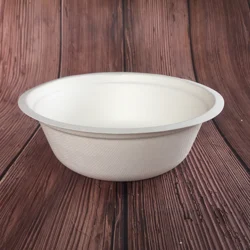 Best selling disposable degradable pulp sugar cane bagasse 350ml sugarcane bowls/Food Container