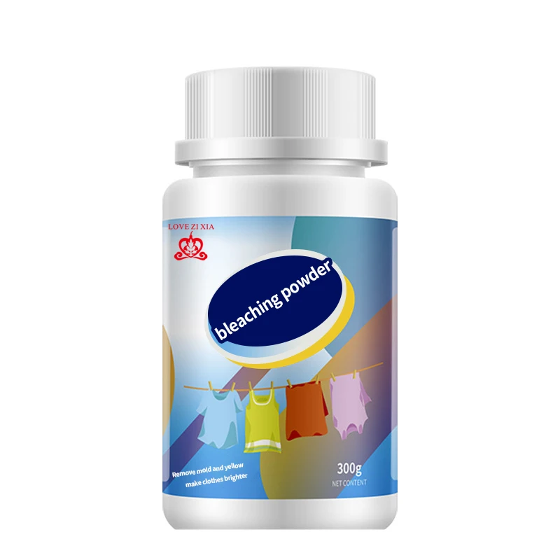 LOVE ZI XIA color bleaching powder household clothing decontamination decontamination and yellowing whitening bleaching powder l