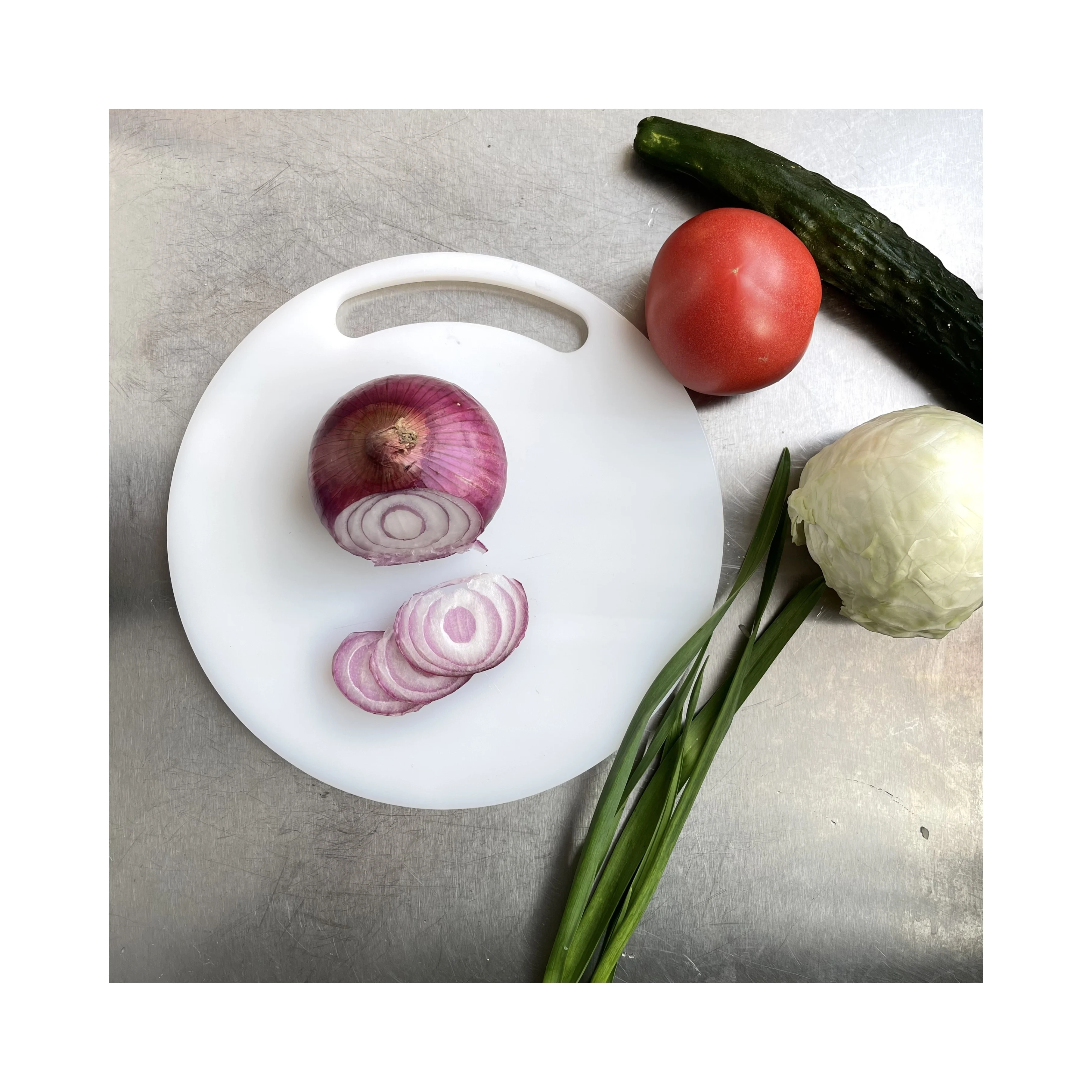 Custom Design Skid Resistance Light Weight UHMWPE Plastic Chopping Board