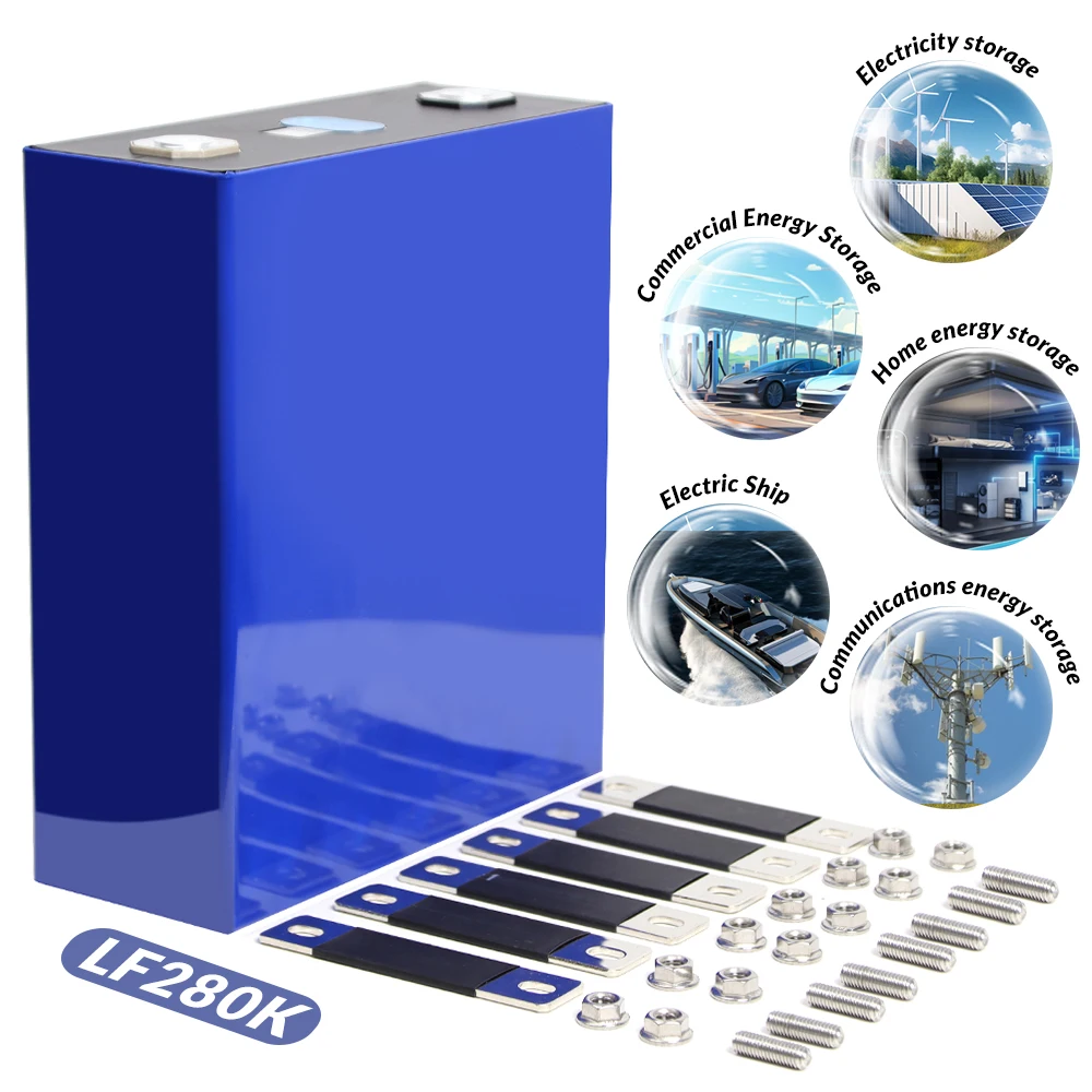 Lipofe4 3.2v 302ah 280ah 304ah 316ah 320ah Lifepo4 Battery 6000 Cycle Prismatic 3.2 V lithium iron phosphate battery