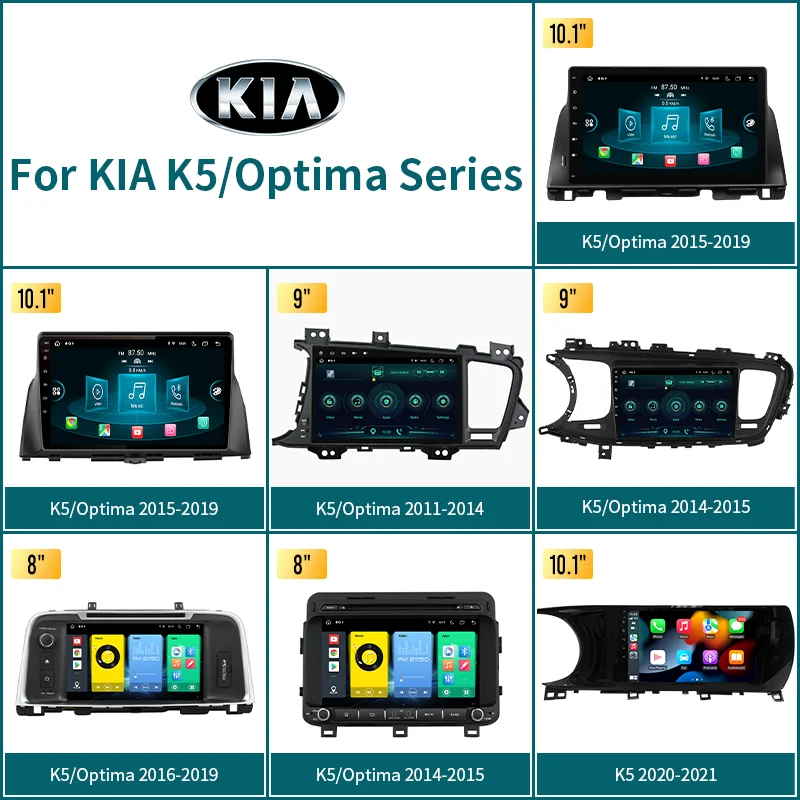 Автомобильная Электроника FLYFISHP для KIA Optima K5 2011-2021 Android автомобильное радио de coche autoradio 13 BT5.0