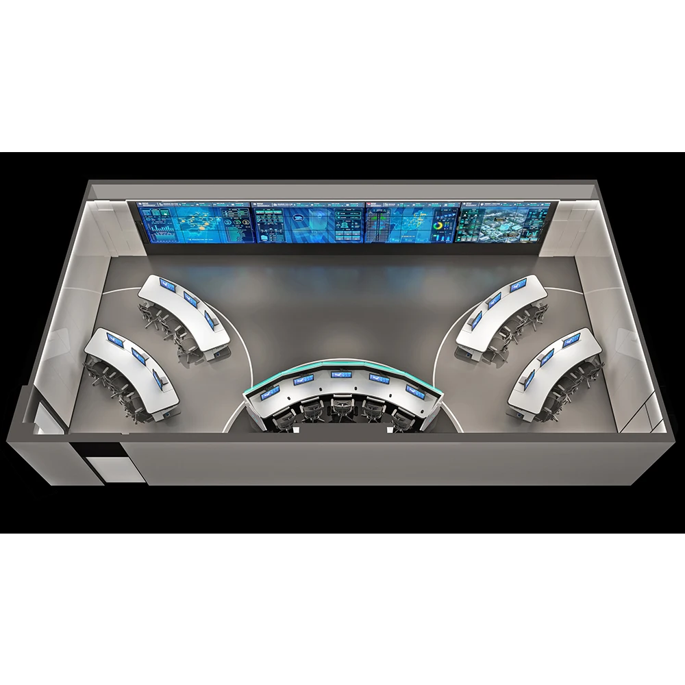 Multi Combination Design Dispatch Room Smart control room furniture /console Height Adjustable ergonomic Control Console desk