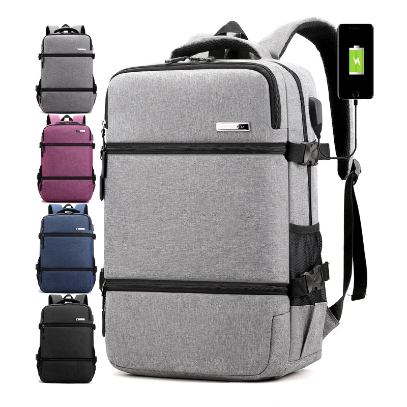 2020 New design good looking waterproof custom logo OEM gift kids USB charging school travel laptop backpack bagpack bag