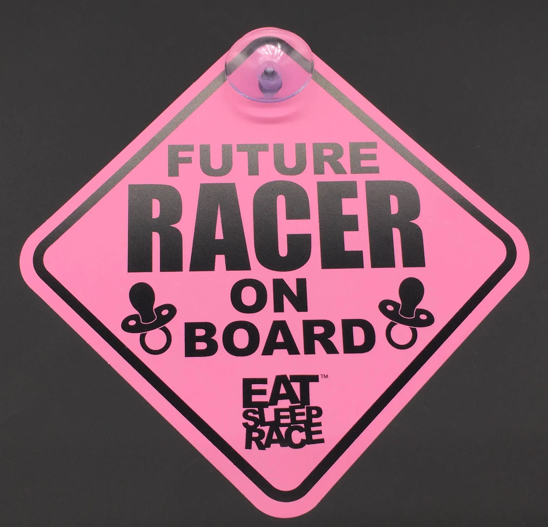 High Quality PVC Car Window Sign with Suction Cup