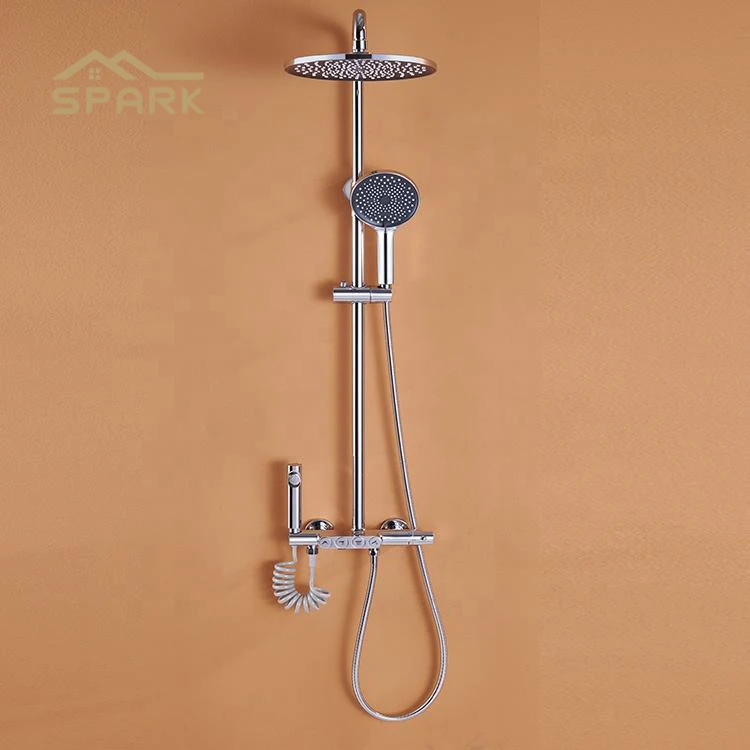 Modern high quality Smart key flexible regulation of water saving high quality shower system faucet set