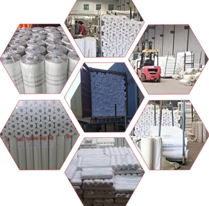 Alkali-resistant fiberglass mesh with flame retardant coating 160g 4x4MM