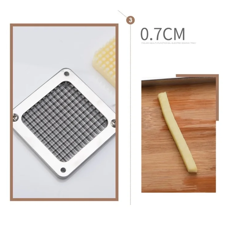 Easy Use Kitchen Gadgets Manual Vegetable Cutting Machine Onion Tomato French Fries Machine Cutter