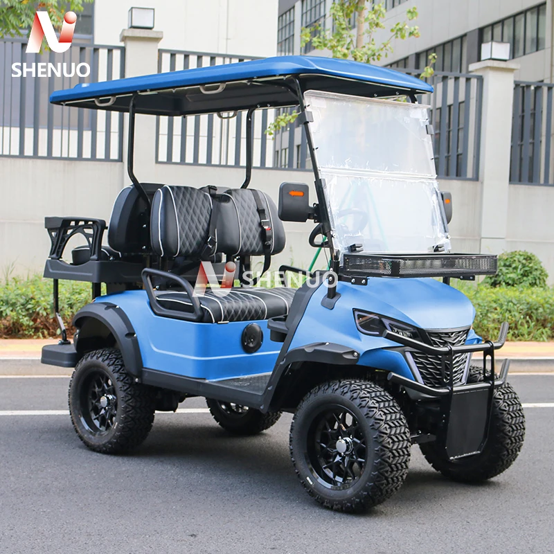 Chinese Customized Electric Club Golf Buggy 4 Seater Lithium classic Golf Cart