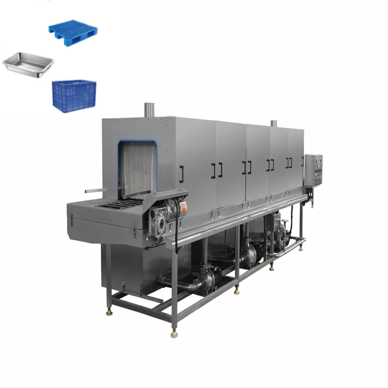Hot Sale Industrial Container Washing Crate Machine /