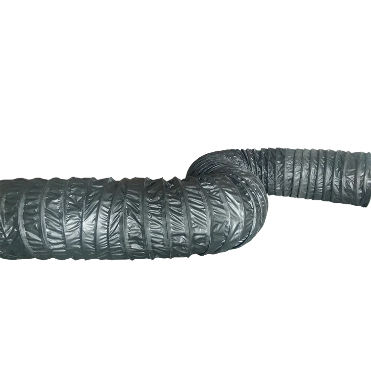 Professional spiral flexible high pressure reinforced fire resistance tunnel and mine ventilation air hose pipe duct