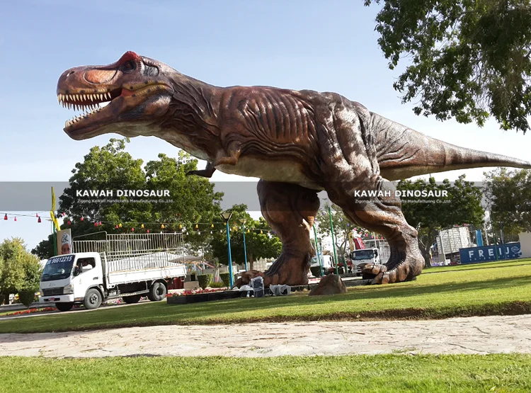 Buy 20 Meters T Rex Giant Dinosaur Animatronic Dinosaur Realistic Dinosaur on Sale