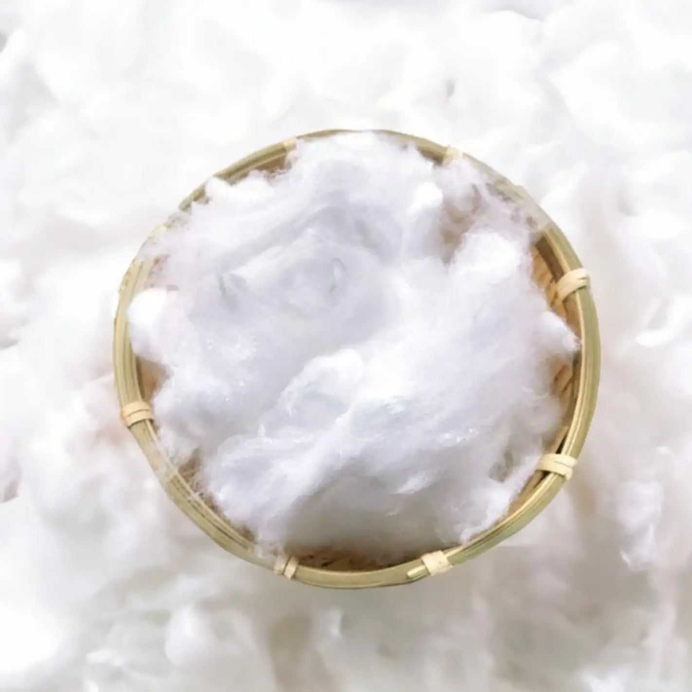 High Quality Ecofriendly Soft Solid Black Fiber for Pillows/ Clothes