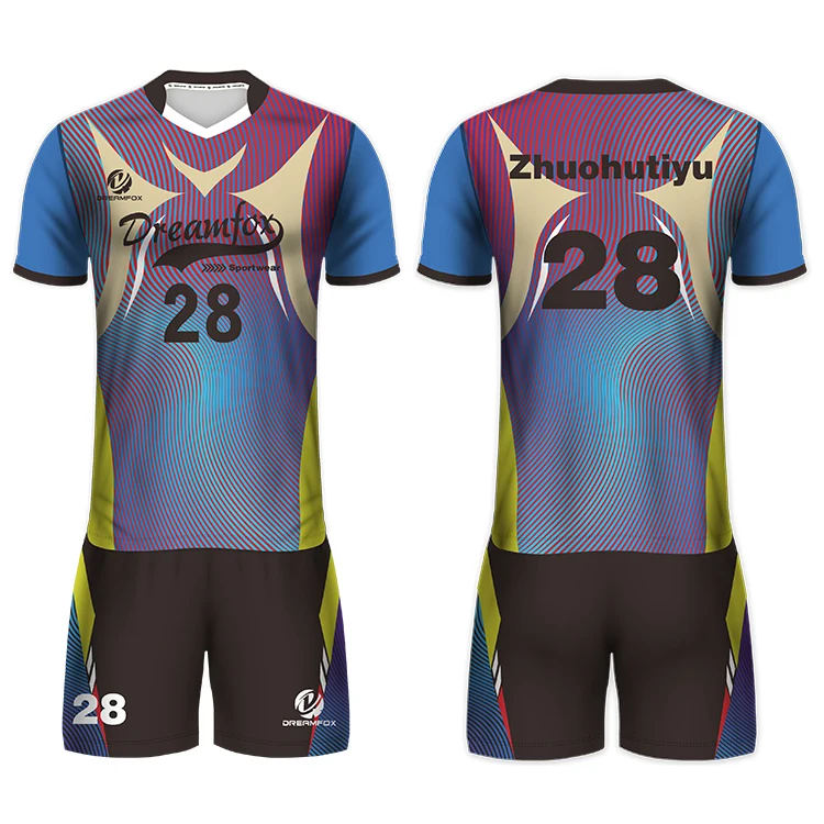 OEM high quality sublimated soccer uniforms custom short sleeve youth soccer jersey shirt for school team