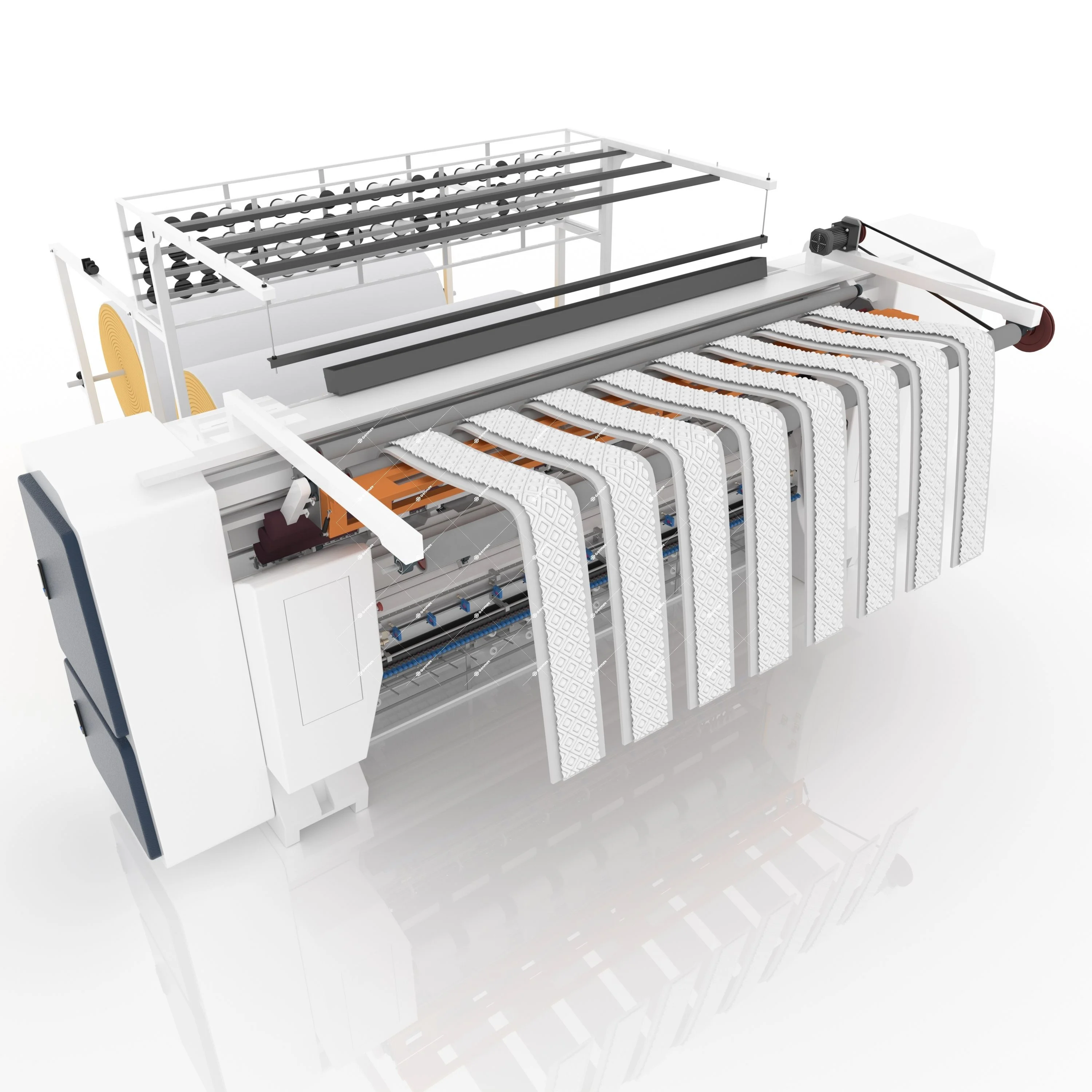 High speed Mattress Making Machines Computerized Chain Stich Multi-needle Quilting Mattress Making Machines MX5