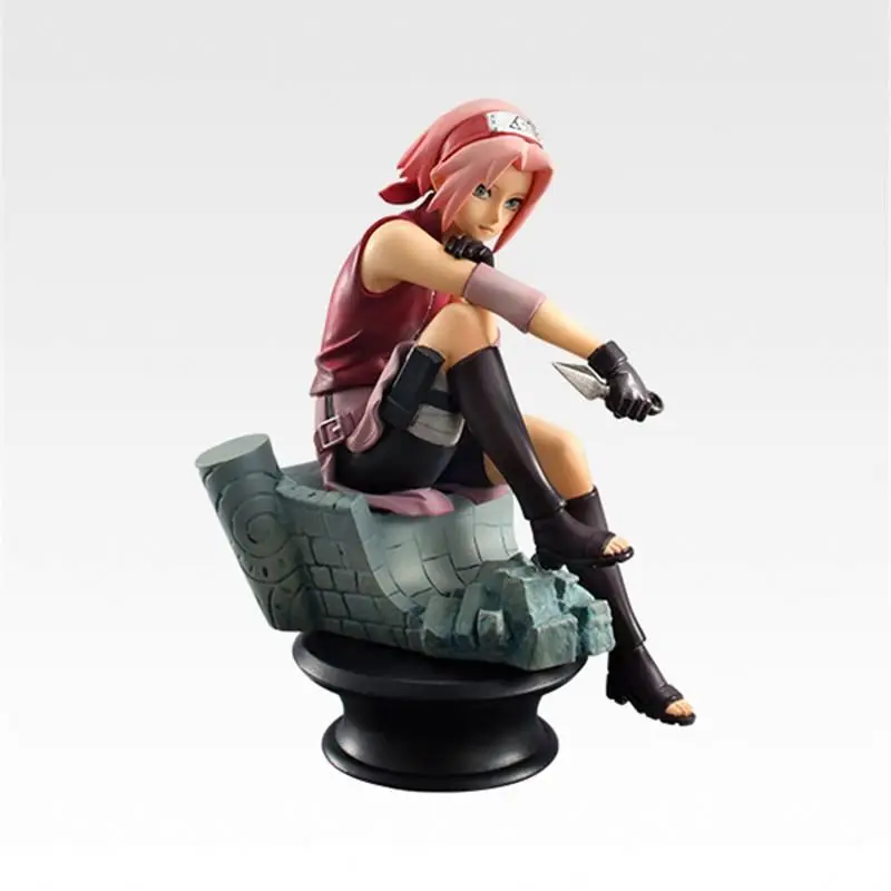 Фигурка Какаси из аниме 8 см Sasuke Gaara Kakashi Haruno Sakura экшн-фигурка шахматная статуя коллекционные игрушки оптовая продажа