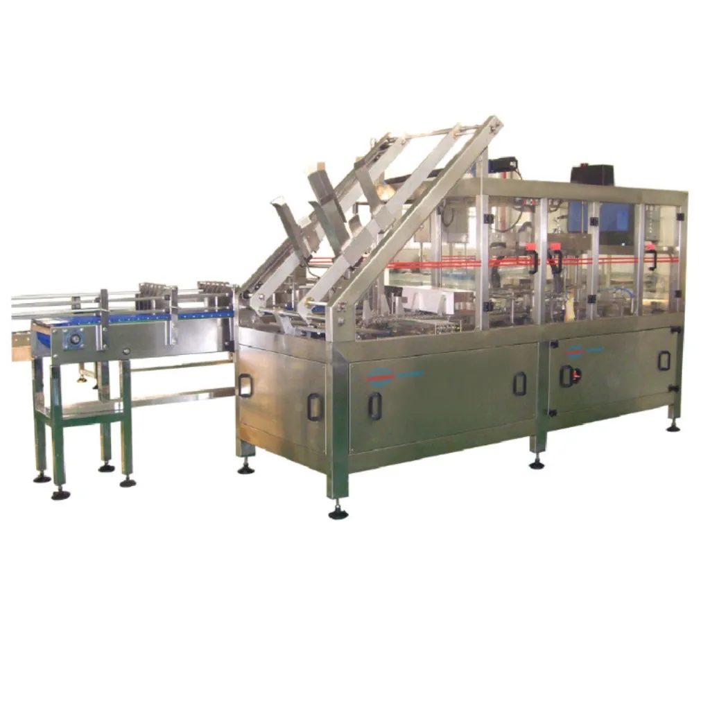 Automatic Wraparound Case packer used in food , daily and chemistry industries etc