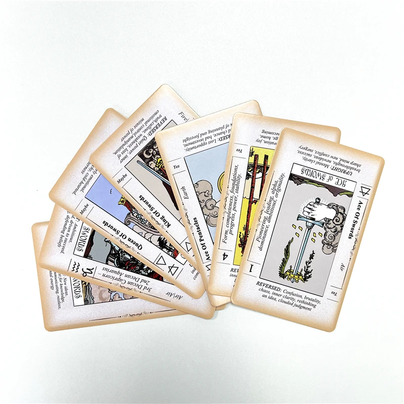 Classical Pattern Factory Design Oracle Cards Customized Printing Tarot Card for Adult