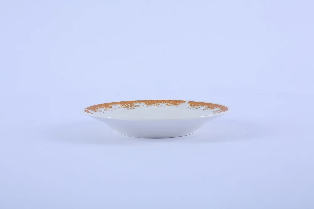 Antique European palace ceramic tableware Italian Roman western style ceramic plate