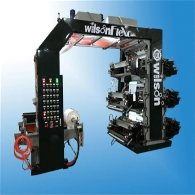 
Kraft paper trademark ink flexographic printing machine 