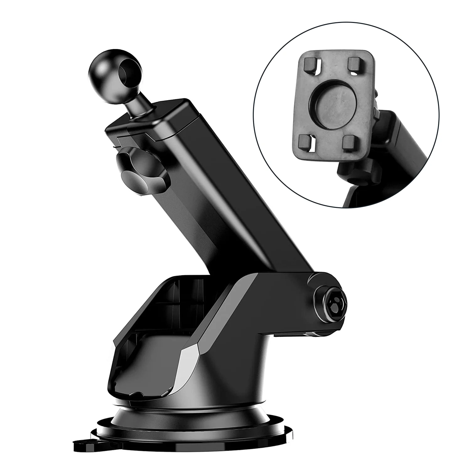 Rotatable Car DVR Holder Long Arm Telescopic Bracket GPS Navigation Dashboard Mount for Rearview Mirror Camera Car Accessories