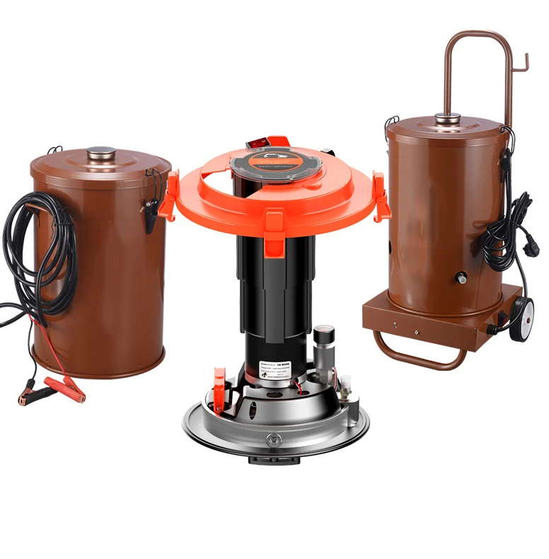 12/15/18L 24/220V Automatic Electric barrel High Pressure auto lubrication Grease Filling Pump for concrete pump