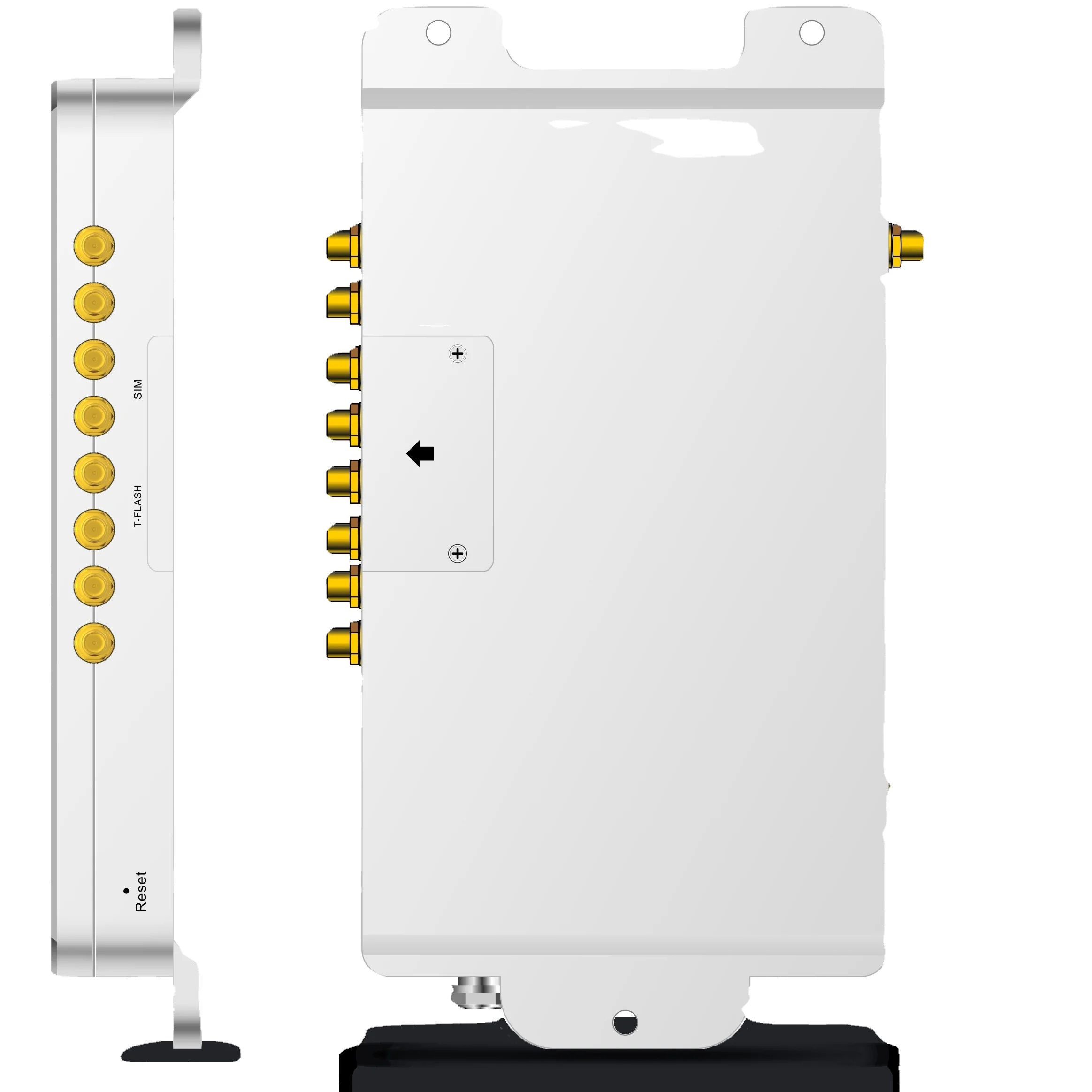 Chainway URA8 Fixed RFID Reader with Impinj R2000 Chip Android 9.0 & Integrated 2D Barcode Scanner RS232 RJ45 HDMI Support