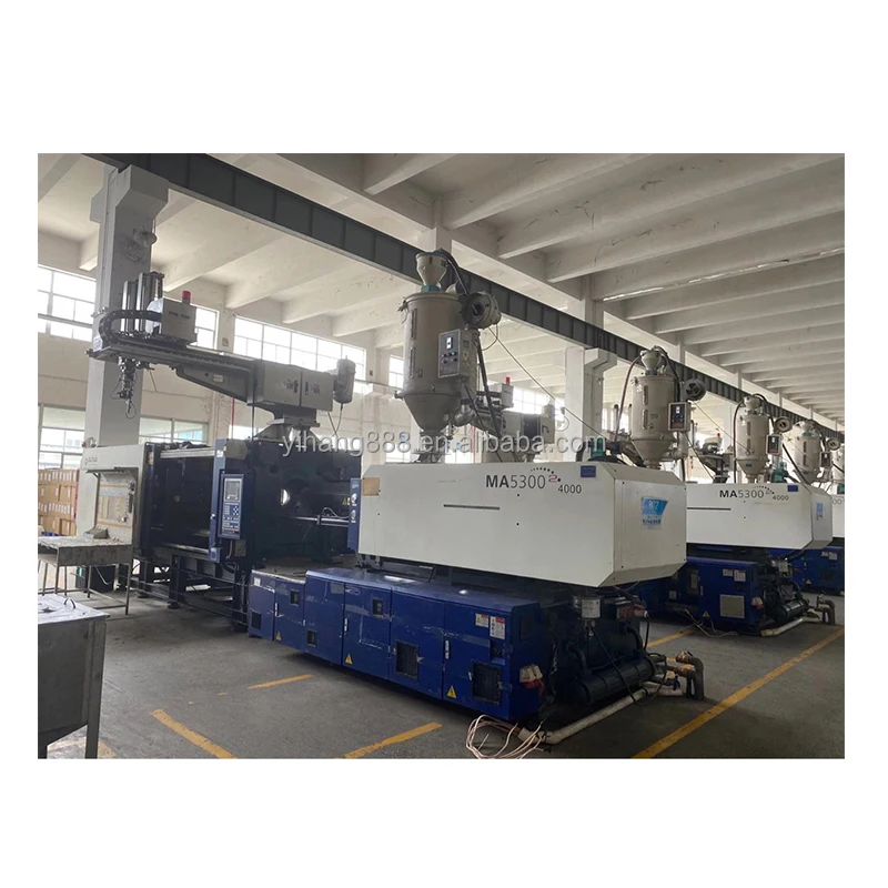 Used 600 Ton Haitian MA6000II/4000 syringe making machine Injection Moulding Machine