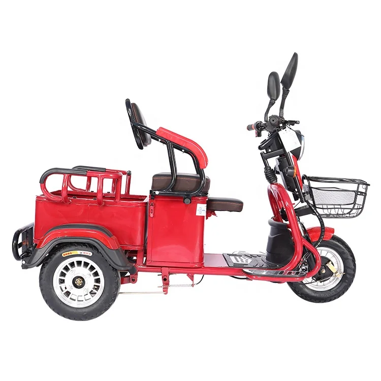 New fashion electric tricycle for old people custom design electric bicycle good sales electric cargo trike