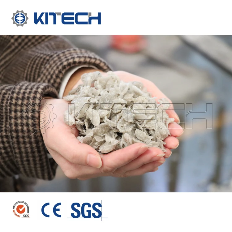 High Capacity PE Film Soft Plastic Recycling Washing Line Plastic Wash And Drying Machine